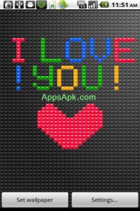 Live Wallpaper LED