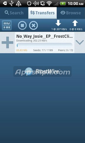 Frostwire on Download Frostwire Android App