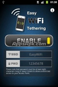 Easy WiFi Tethering