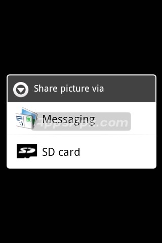 Send to SD card