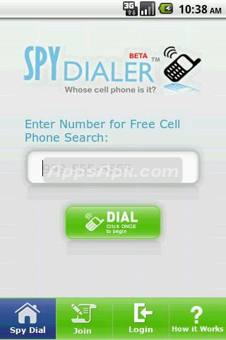 Spy dialer app for iphone