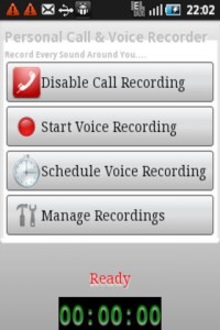 Personal Call & Voice Recorder