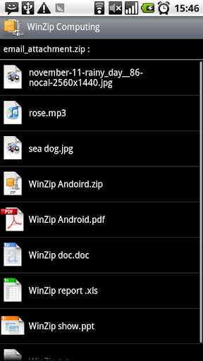 winzip file download for android