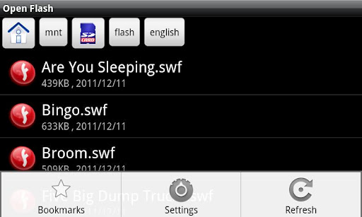 how to open swf file in android phone - YouTube