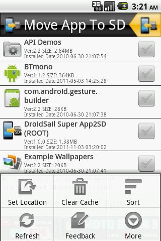 DroidSail Super App2SD (ROOT)