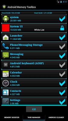 Android Memory Toolbox Lite-2
