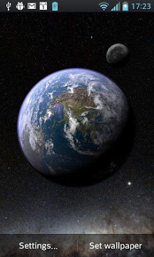 Earth & Moon in HD Gyro 3D-1