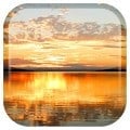 Sunset Lake Live Wallpaper