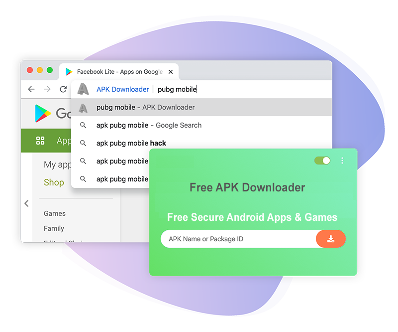 APK Downloader Browser Extension