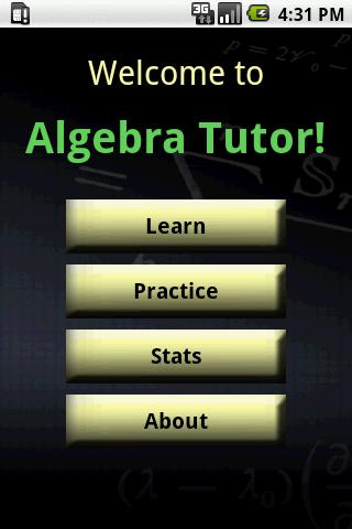 Algebra Tutor