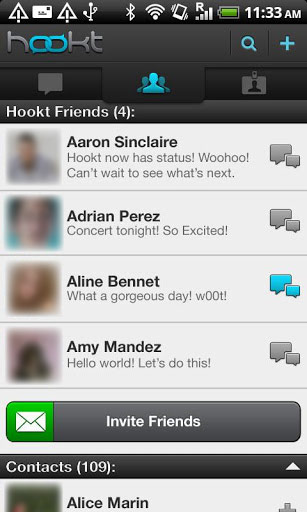 Hookt-Messenger