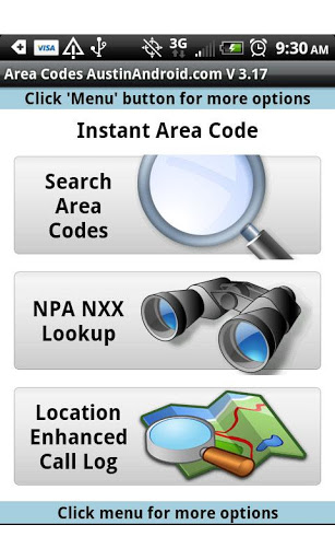Instant Area Code