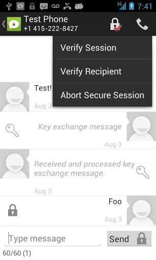 TextSecure - Private SMSMMS-2