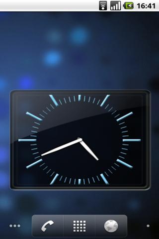 SWAP 4x3 Analog Clock Widget