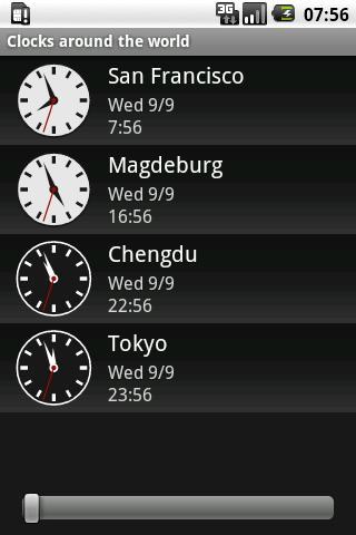 Clocks around the world-1