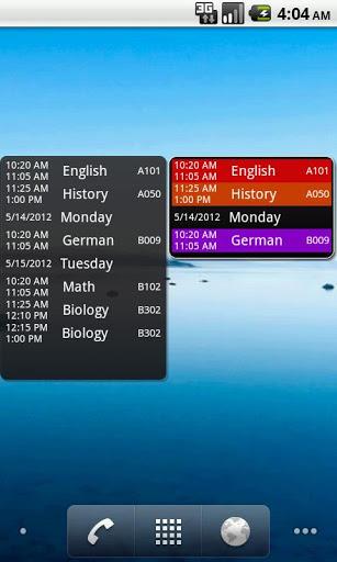 My Class Schedule - Timetable-2