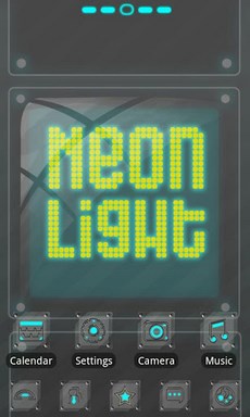 Neonlight Theme GO Launcher EX-1