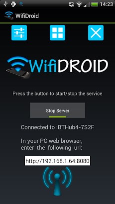 WifiDroid - Wifi File Transfer