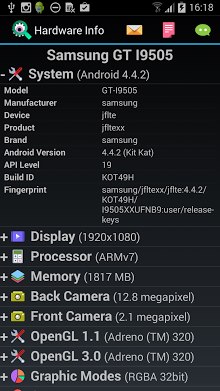 Android Hardware Info-1