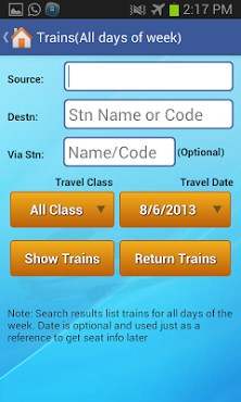 Indian Rail Train & IRCTC Info-1