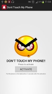 Don't touch my phone-1