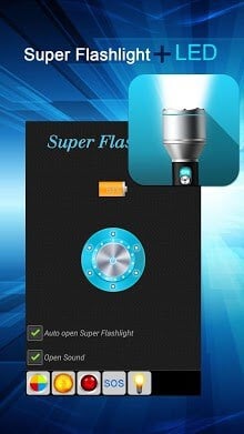 Super Flashlight + LED-1