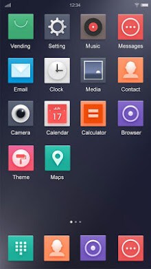 The night Hola Launcher Theme-2