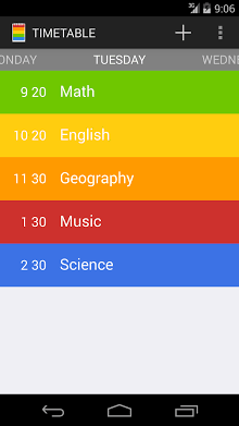 Class Timetable-1