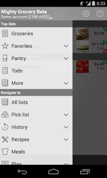 Mighty Shopping List Free-2