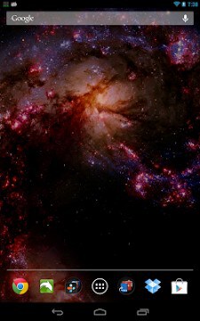 Space Galaxy Live Wallpaper-1