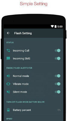 Flash Alerts on Call and SMS-2