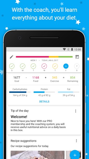 calorie counter and diet tracker app