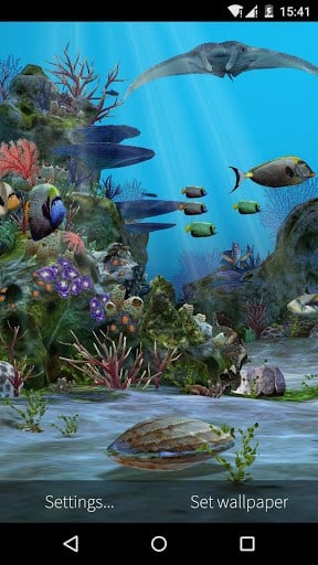 Coral Reef Aquarium 3d Animated Wallpaper Image Num 37