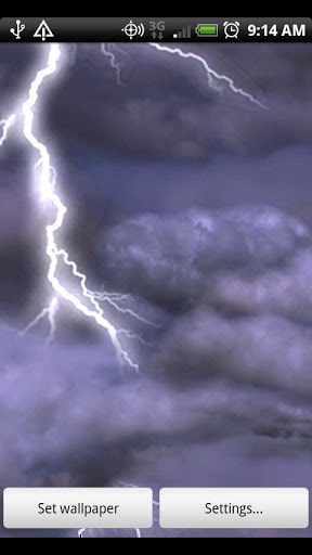 Thunderstorm Free Live Wallpaper | APK Download For Android