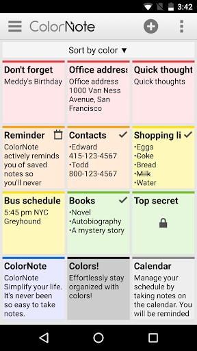 notepad download for android