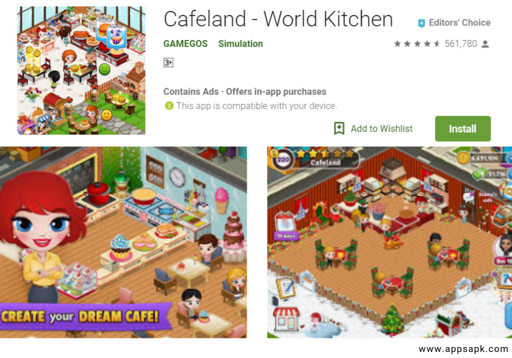 Cafeland World Kitchen app for android Cafeland – World Kitchen android app