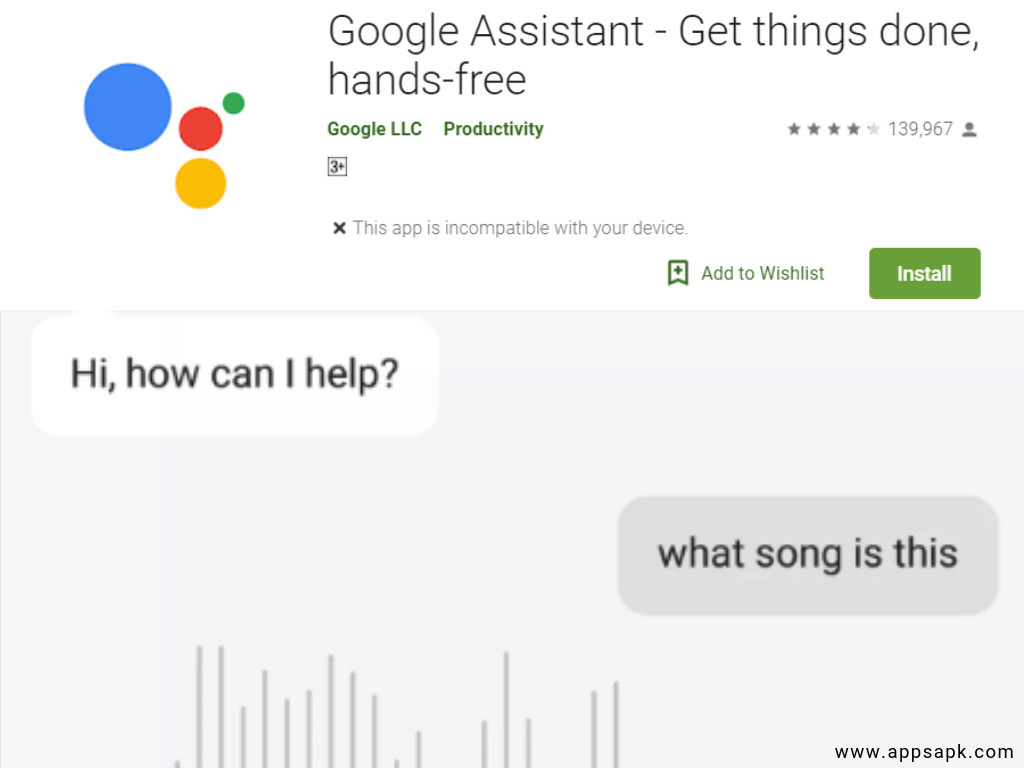 Google Assistant android app