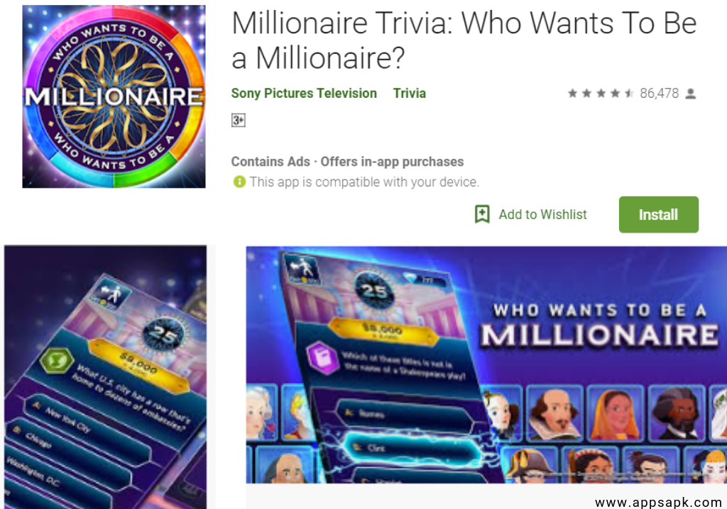 Millionaire Best Quiz Apps for Android