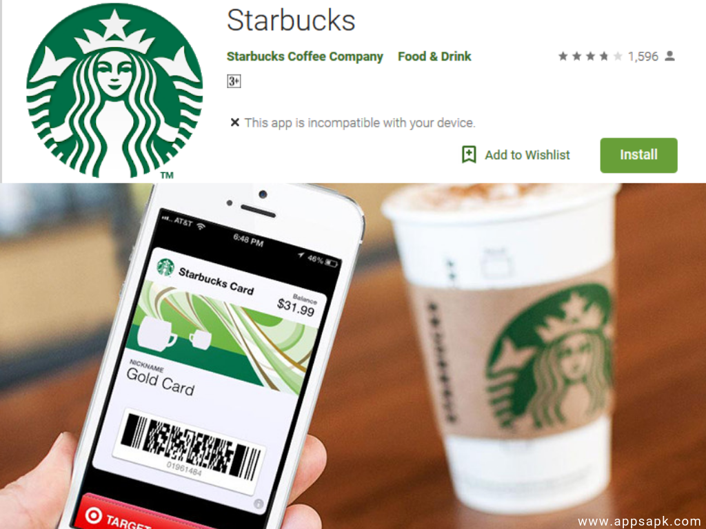 Starbucks Android Shopping App