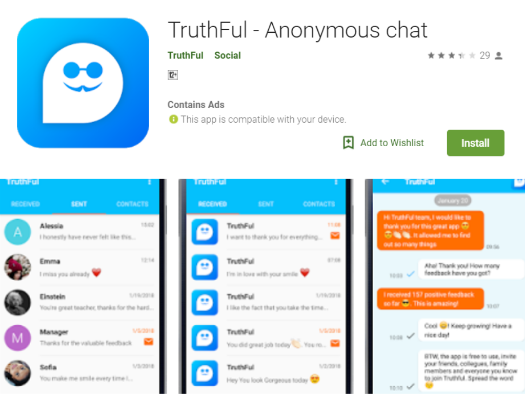TruthFul Android App