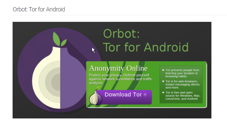 orbot-app for android