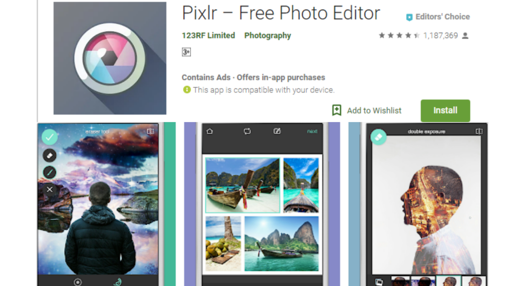 Pixlr Collage Maker Photo Editor App