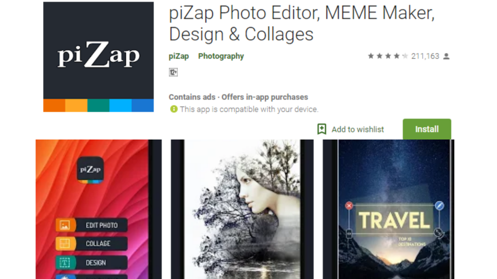 piZap Collage Maker App