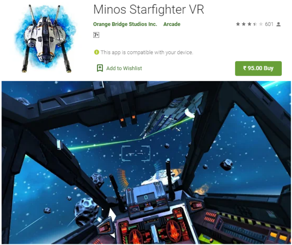 Minos Starfighter VR