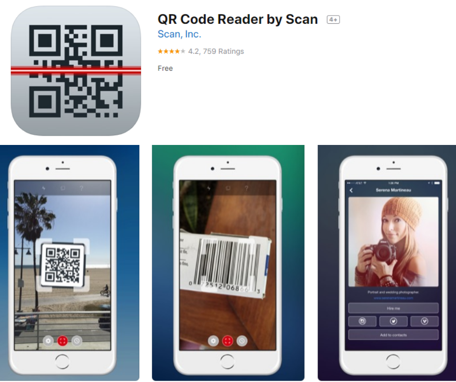QR Code Reader by Scan