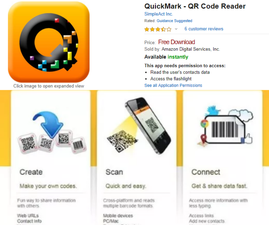 QuickMark Barcode Scanner 