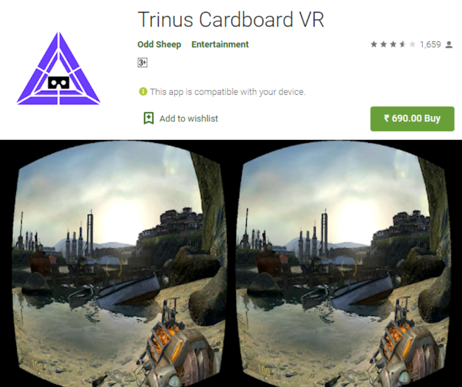 Trinus Cardboard VR