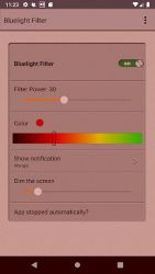 screenshot of com.androidrocker.bluelightfilter