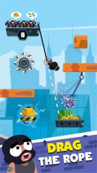 screenshot of com.rope.puzzle.robbers