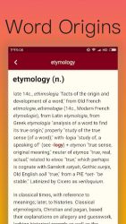 screenshot of com.etymonline.app